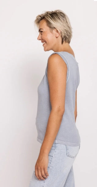 Asha Tank - Light Blue