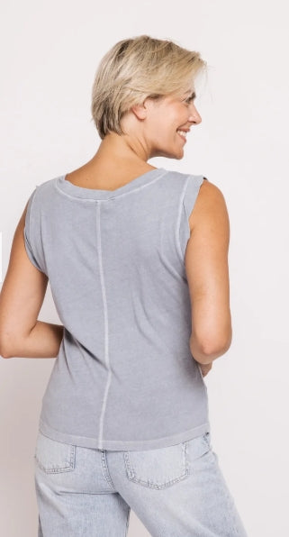 Asha Tank - Light Blue