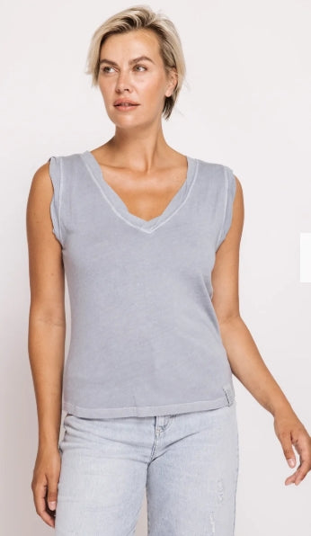 Asha Tank - Light Blue