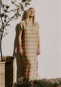 Positano Maxi - Rosa/Pistachio
