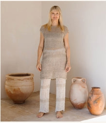 Positano Short Dress - Netta Natural