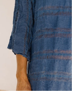 Positano Short Dress with Sleeve - Tornado