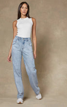 Seville Straight Leg Jeans - Blue Denim