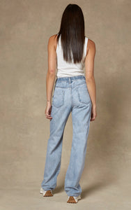 Seville Straight Leg Jeans - Blue Denim