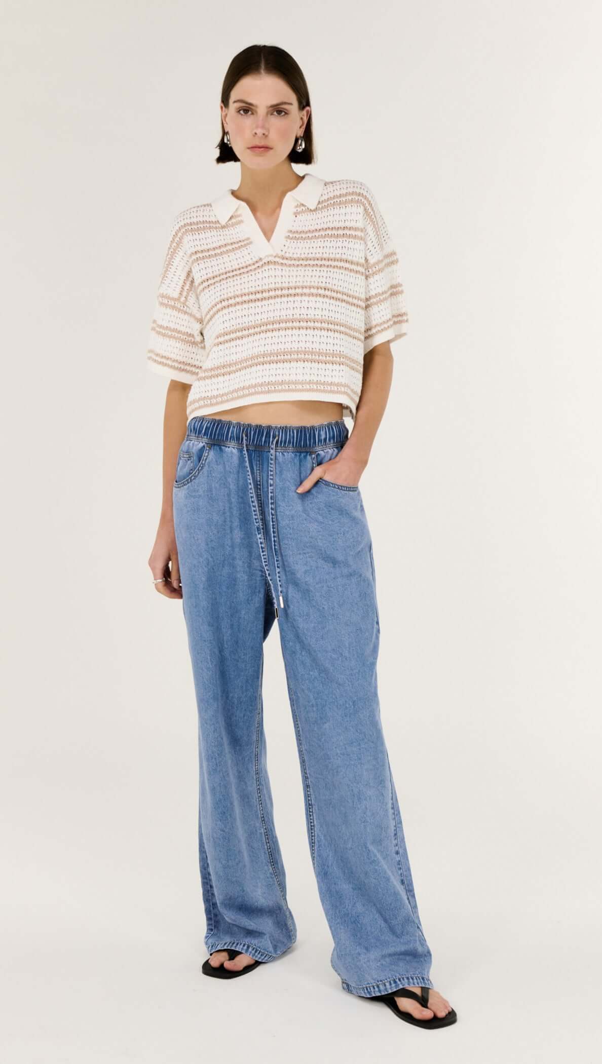 Eamon Knit Polo Tee