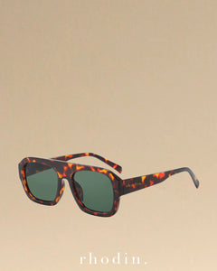 Weekend Tort Emerald Sunglasses