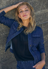 Thalia Fringe Denim Jacket