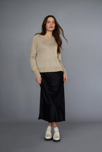 Dom Skirt - Black Satin