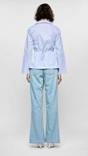 Ayra Wrap Top - Pinstripe