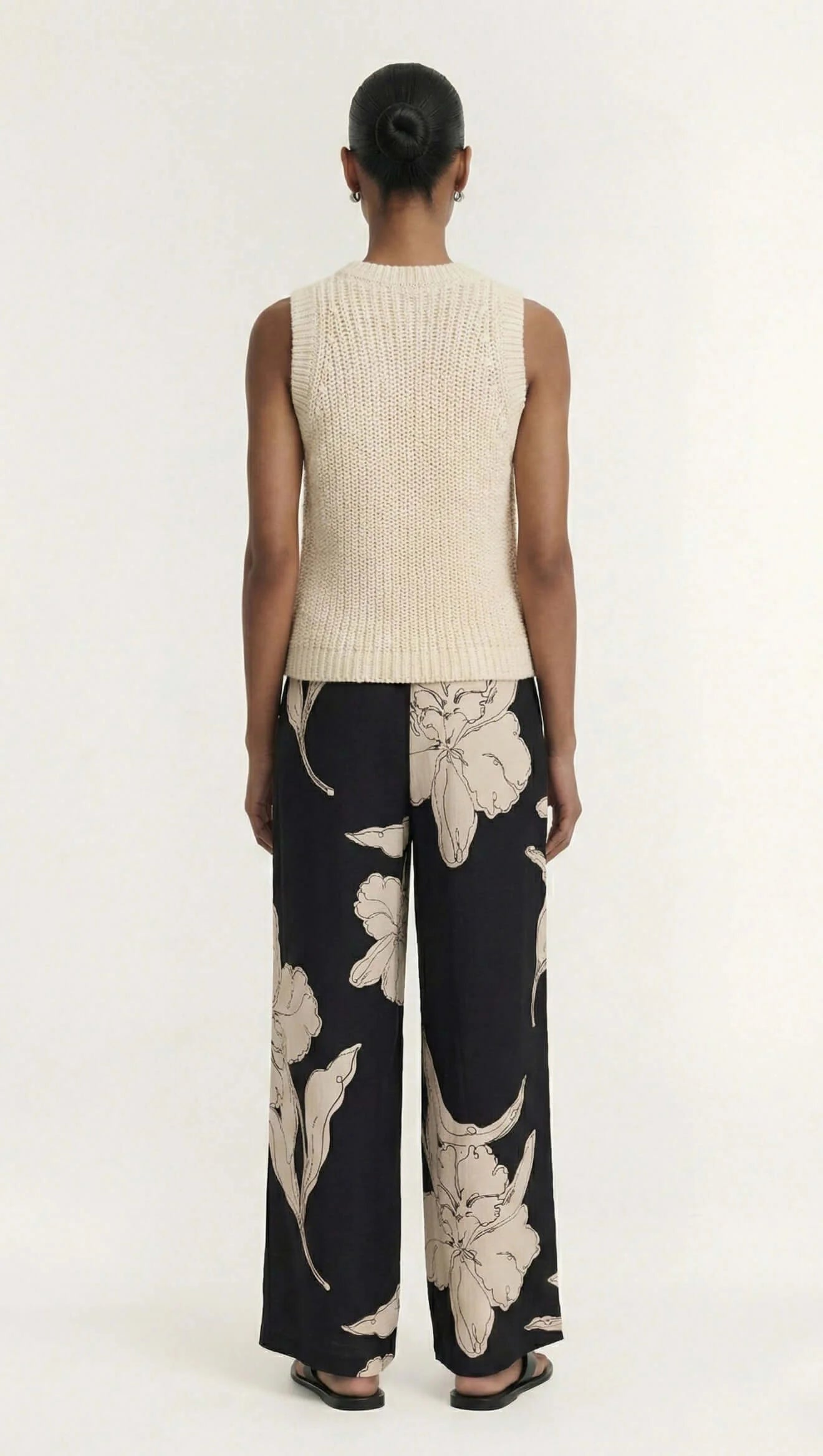 Cove Knit Tank - Natural Beige