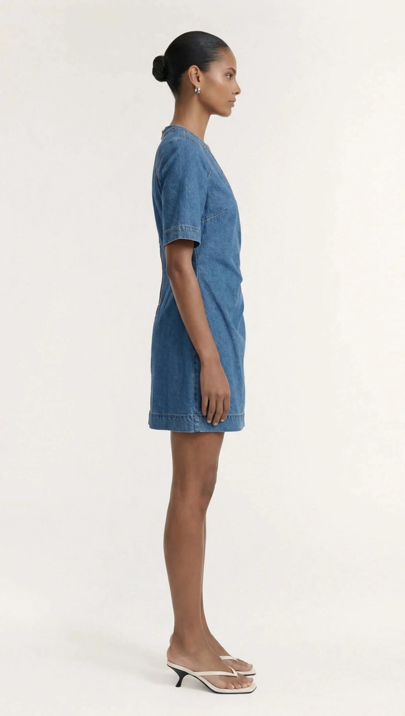 Ari Denim Wrap Dress