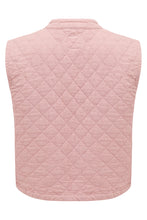 Quilted Pablo Vest - Peony Pink