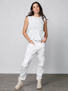 Yelda Top - White