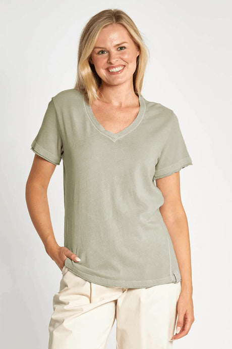 Svana Tee - Olive