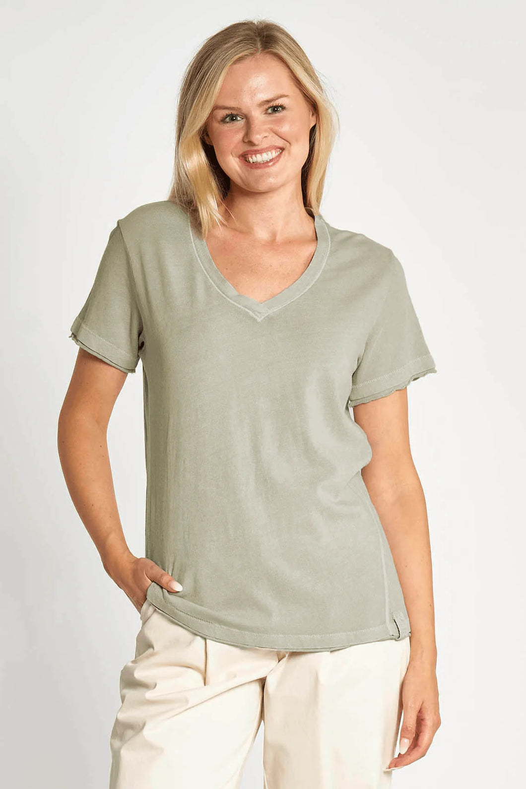 Svana Tee - Olive