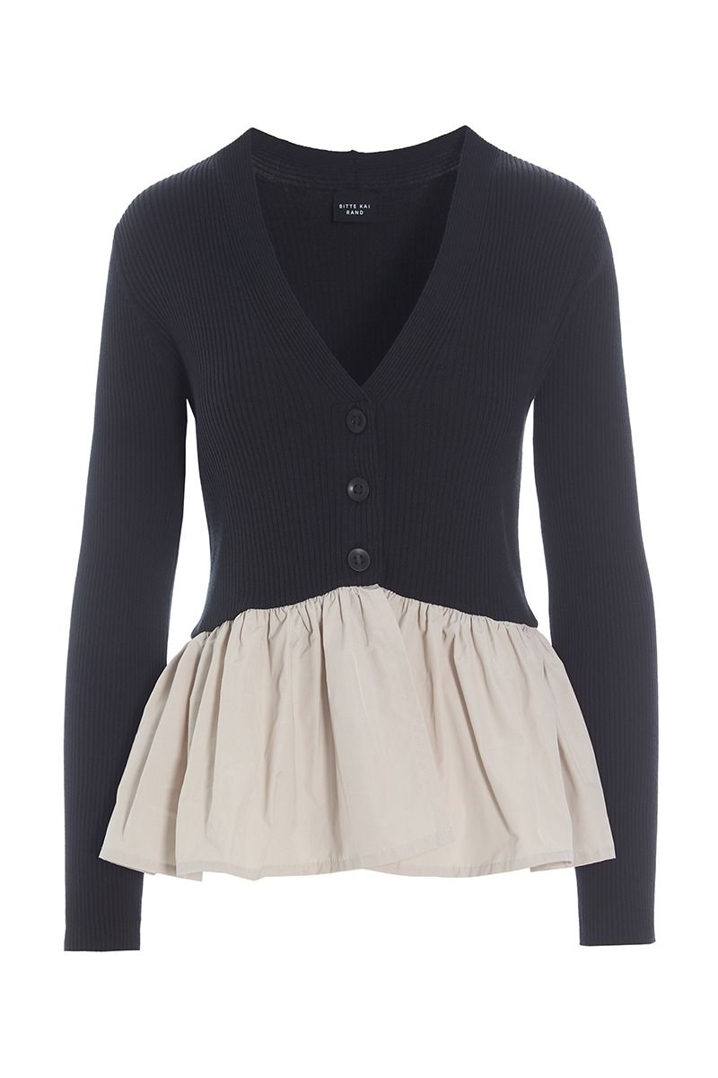 Saku Ruffle Cardigan