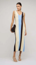 Atlas Stripe Knit Midi Dress