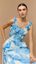 Leilani Shirred Midi Dress