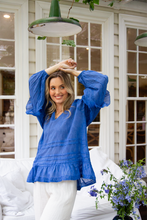 Bree Blouse - Royal Blue