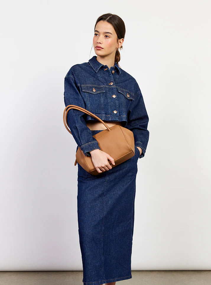 Isla Shoulder Bag - Toffee Luxe