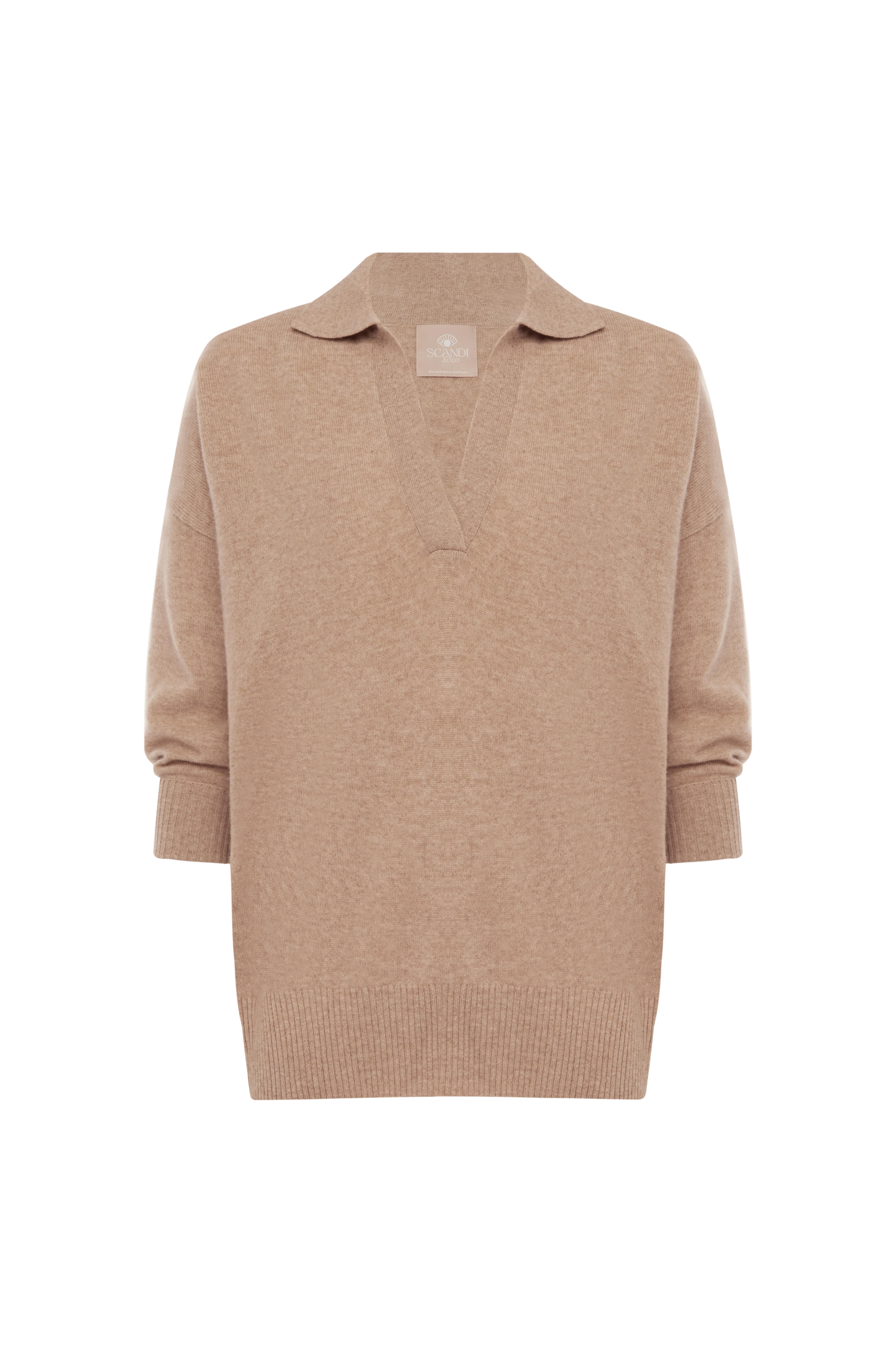 Camila Knit - Dark Beige