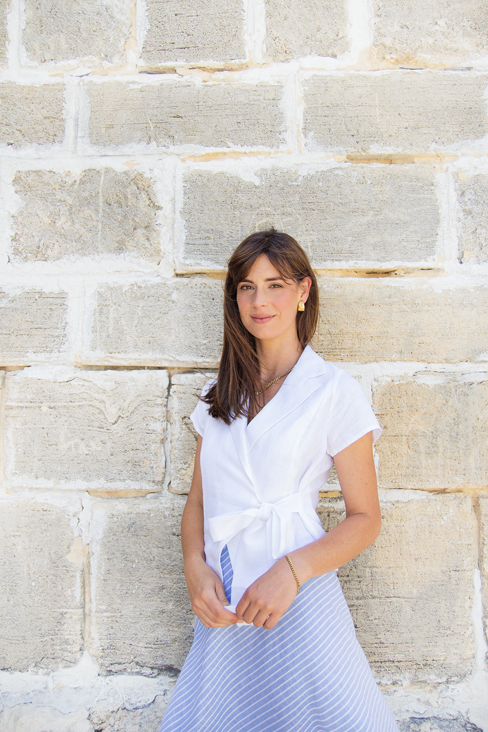 Diana Top - White