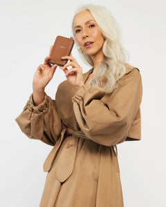 Winona Card Holder - Tan