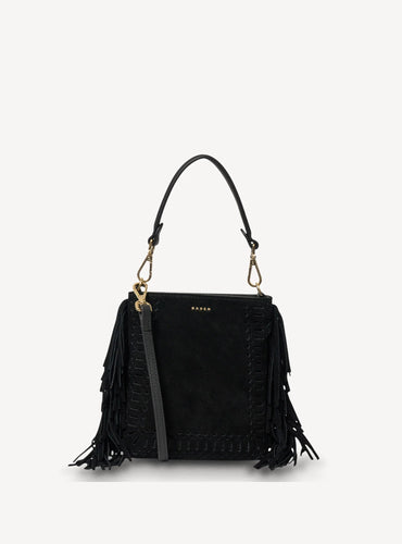Coco Mini Bag - Black Suede