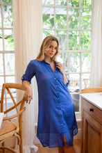 Hailey Shirtdress - Royal Blue