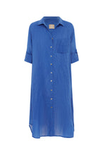 Hailey Shirtdress - Royal Blue