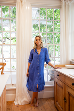 Hailey Shirtdress - Royal Blue