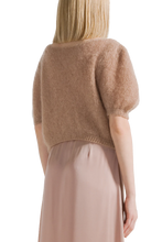 Harper Cropped Cardigan - Oat