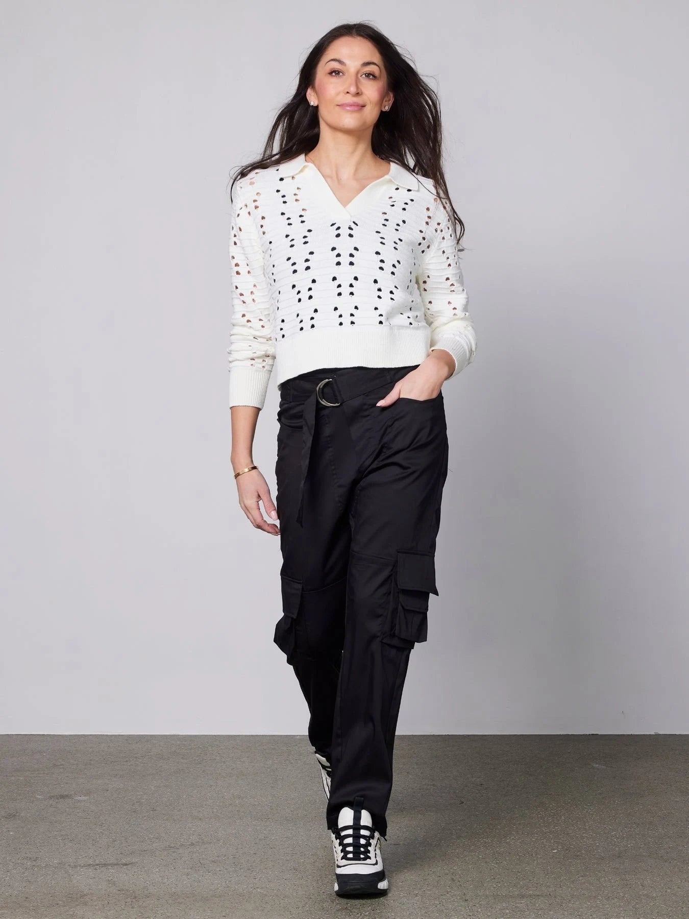 Yaffa Long Sleeve Knit