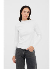 Komorebi Long Sleeve Tee - White