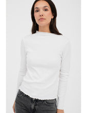 Komorebi Long Sleeve Tee - White