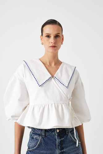 Nour Blouse - White