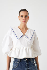 Nour Blouse - White