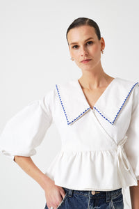 Nour Blouse - White