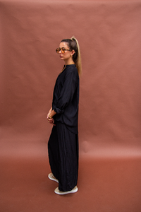 Olive Shirt - Soft Black