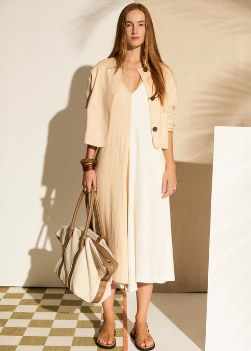 Saga Two Tone Dress