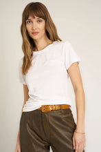 You Got it Washed Baby Tee - White