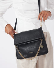 Daria Shoulder Bag - Black Bubble