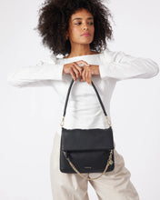 Daria Shoulder Bag - Black Bubble