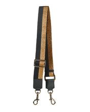 Feature Strap - Bronze + Black Stripe