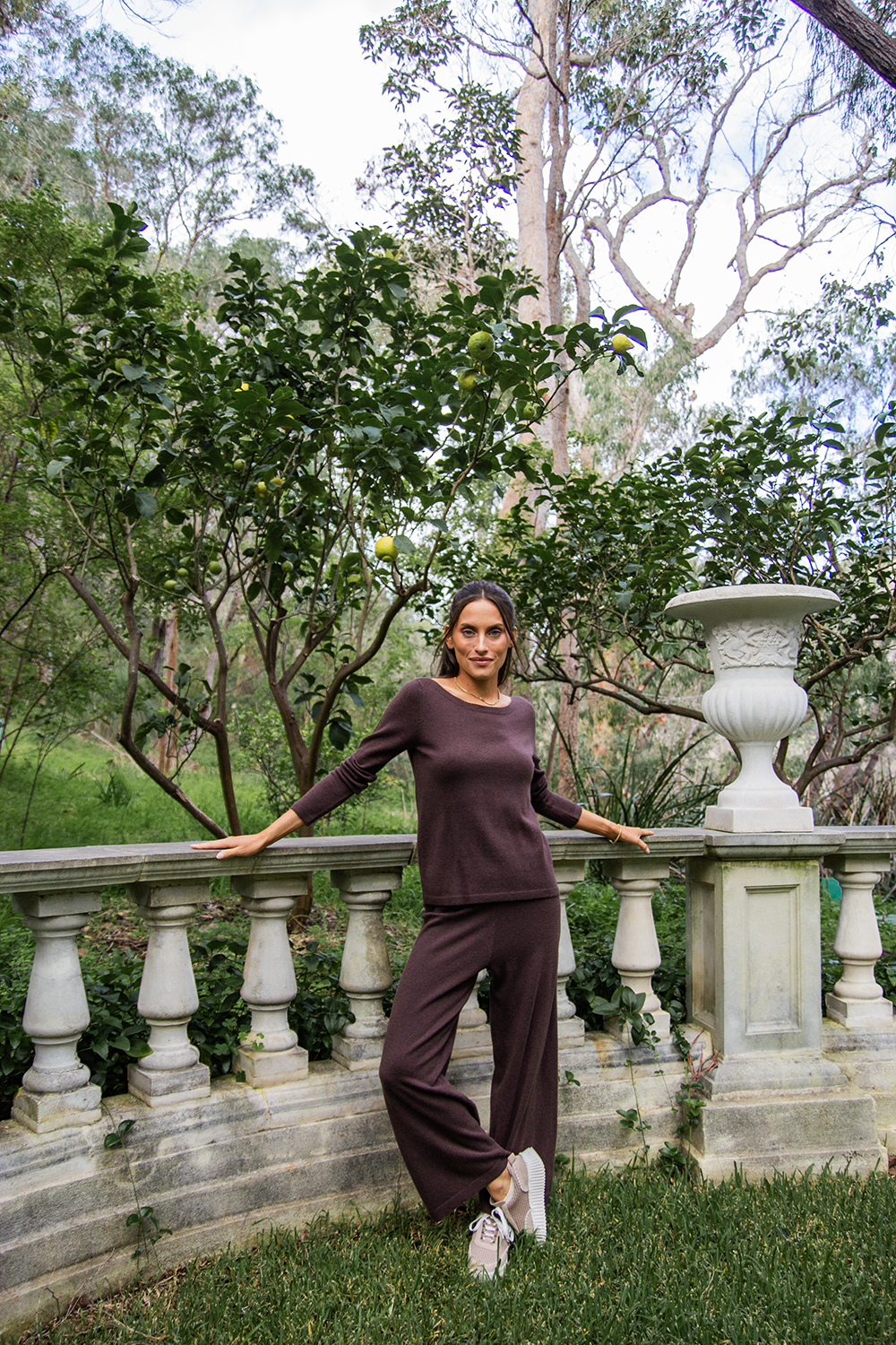 Dalia Pants - Chocolate