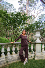 Dalia Pants - Chocolate