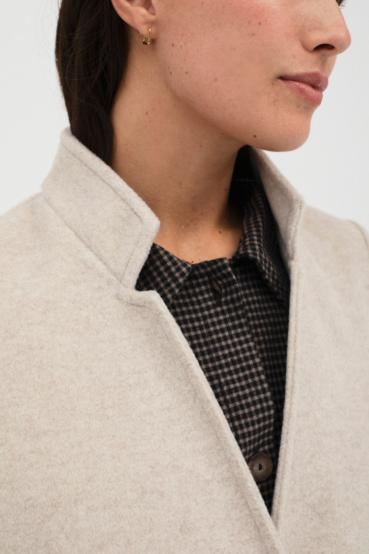 Villeray Coat - Cream