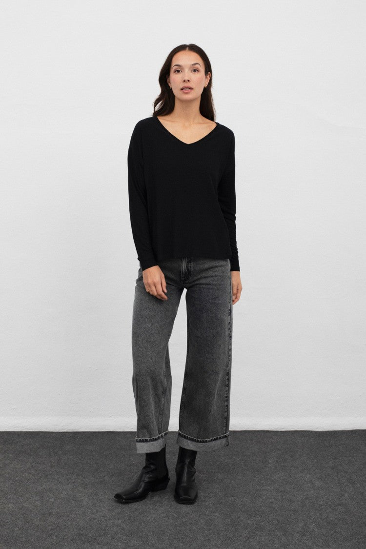 Westend Long Sleeve Tee - Black