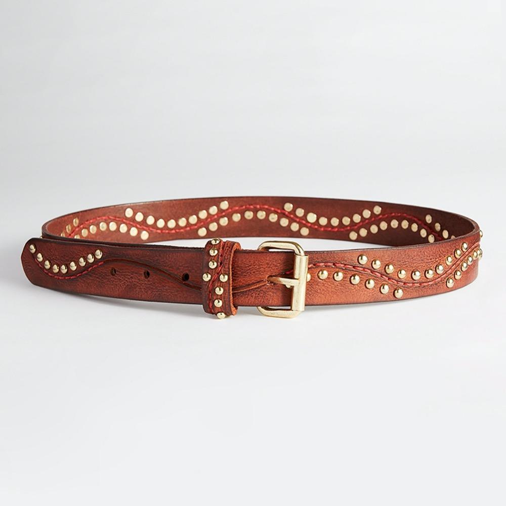 HOLLSTAR Leather studded Belt