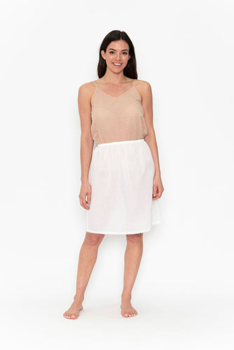 ORIENTIQUE Skirt slip - White